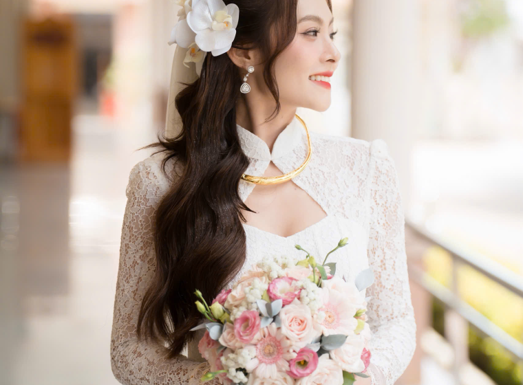 Áo Dài Cưới Kết Hợp Giữa Truyền Thống Và Hiện Đại