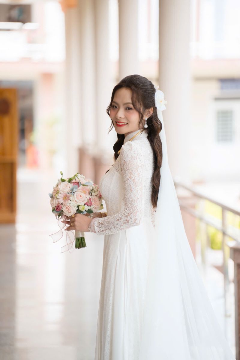 Áo Dài Cưới Kết Hợp Giữa Truyền Thống Và Hiện Đại