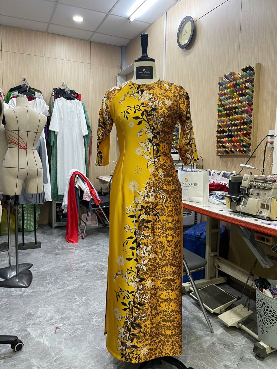 Thiết kế áo dài Hóc Môn