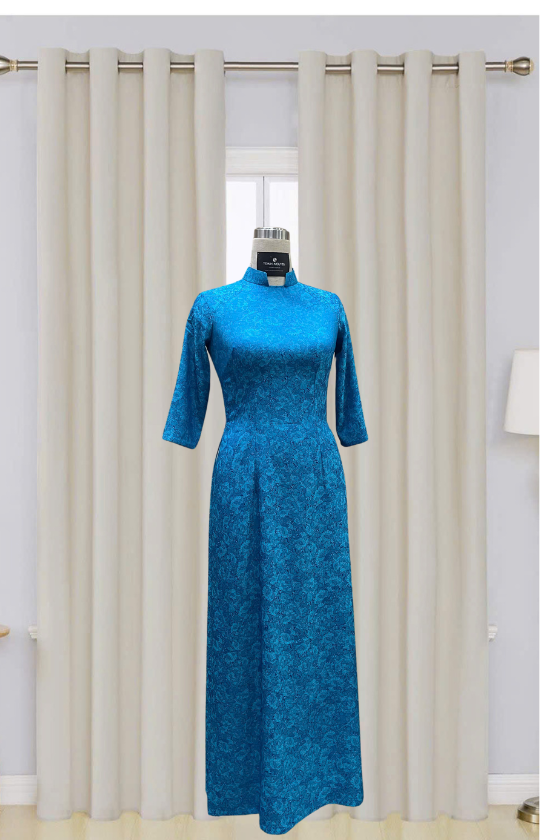 Mẫu áo dài truyền thống 05 