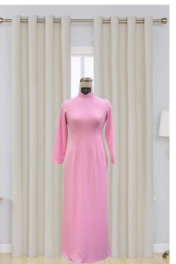 Mẫu áo dài truyền thống 04