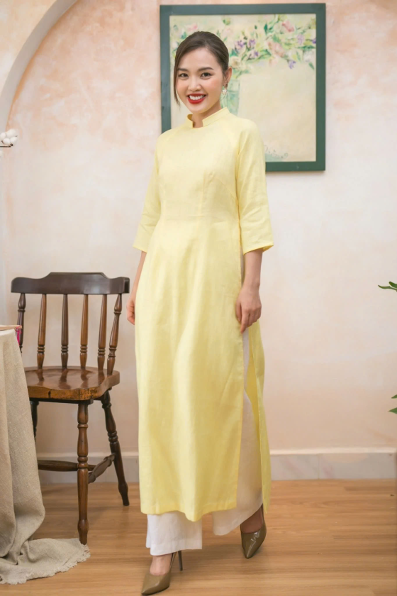 Mẫu áo dài cách tân 01